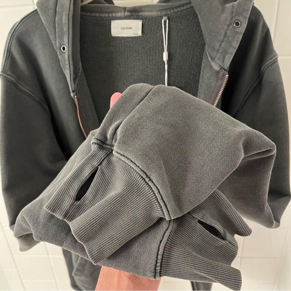 NWT! Joah Brown Empire Zip Hoodie - Picture 11 of 14